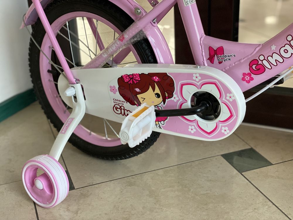 HIT Rowerek dziecięcy rower dla chłopca i dziewczynki BMX 16cali