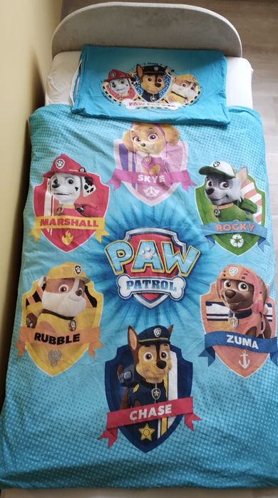 Pościel i kołdra Psi Patrol dziecięca medyczna dla dzieci 3 elementy