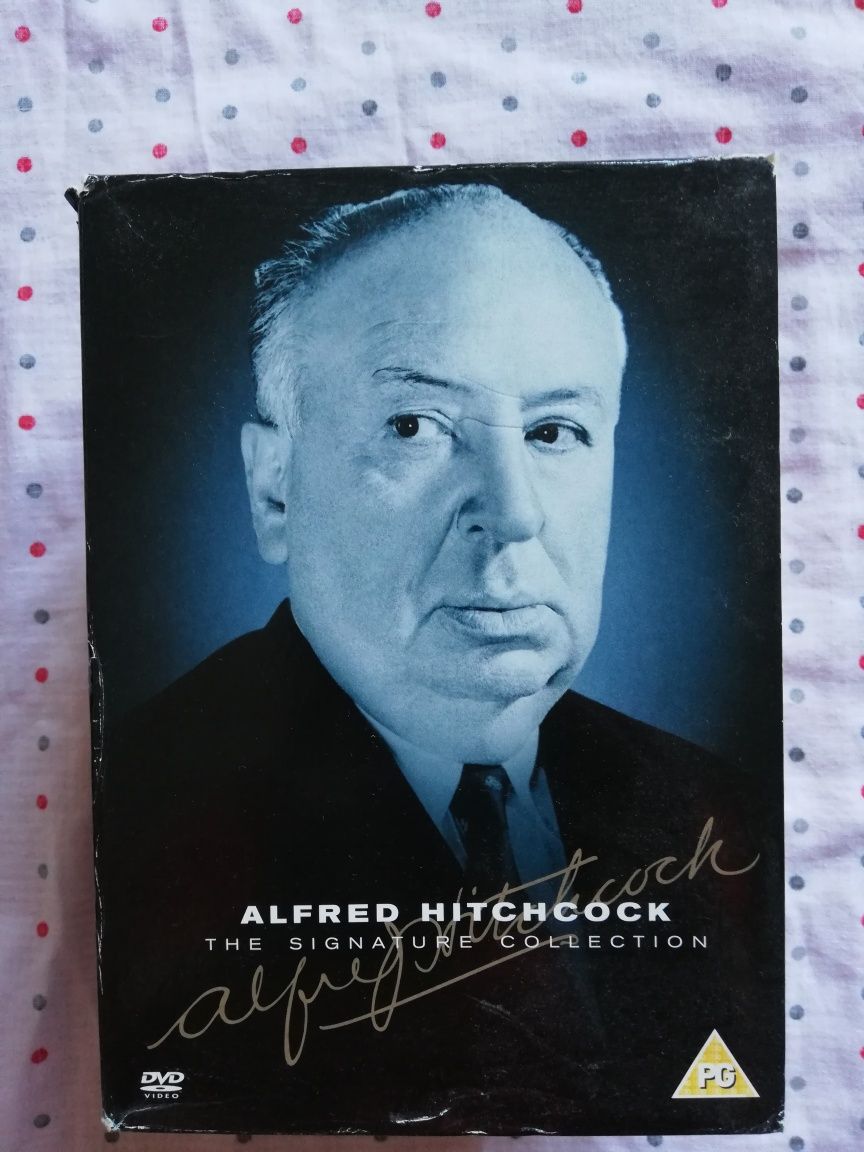 Colecção de 6 grandes filmes de Alfred Hitchcock em dvd (portes grátis