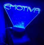 neon Emotiva ! kolorowy , pilot  w zestawie.