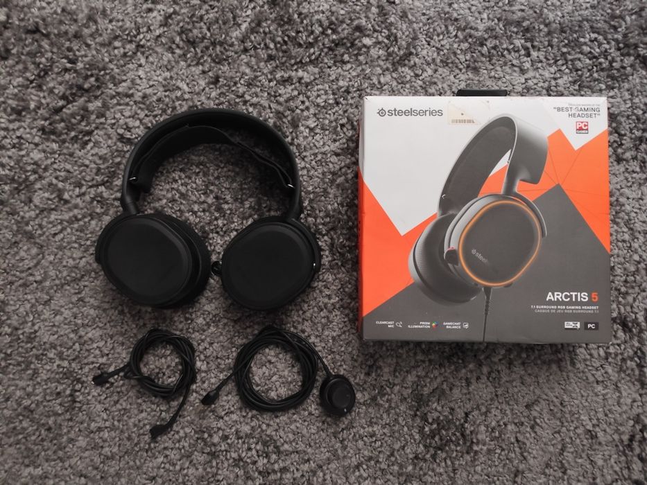Słuchawki steelseries arctis 5 RGB