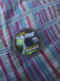 Нитка Поводковий матеріал Korda N-Trap Soft Silt 15lb 20 м.Новий.