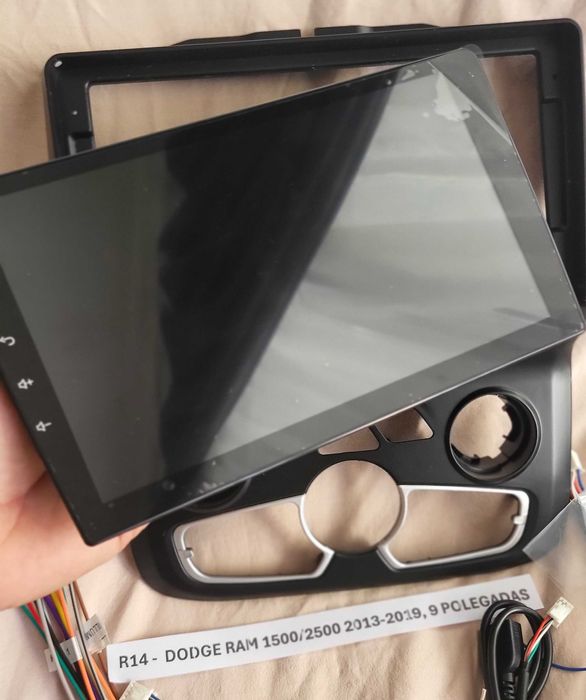 R14 - Auto Rádios DODGE RAM 1500 e 2500 de 13 a 19, 9" android