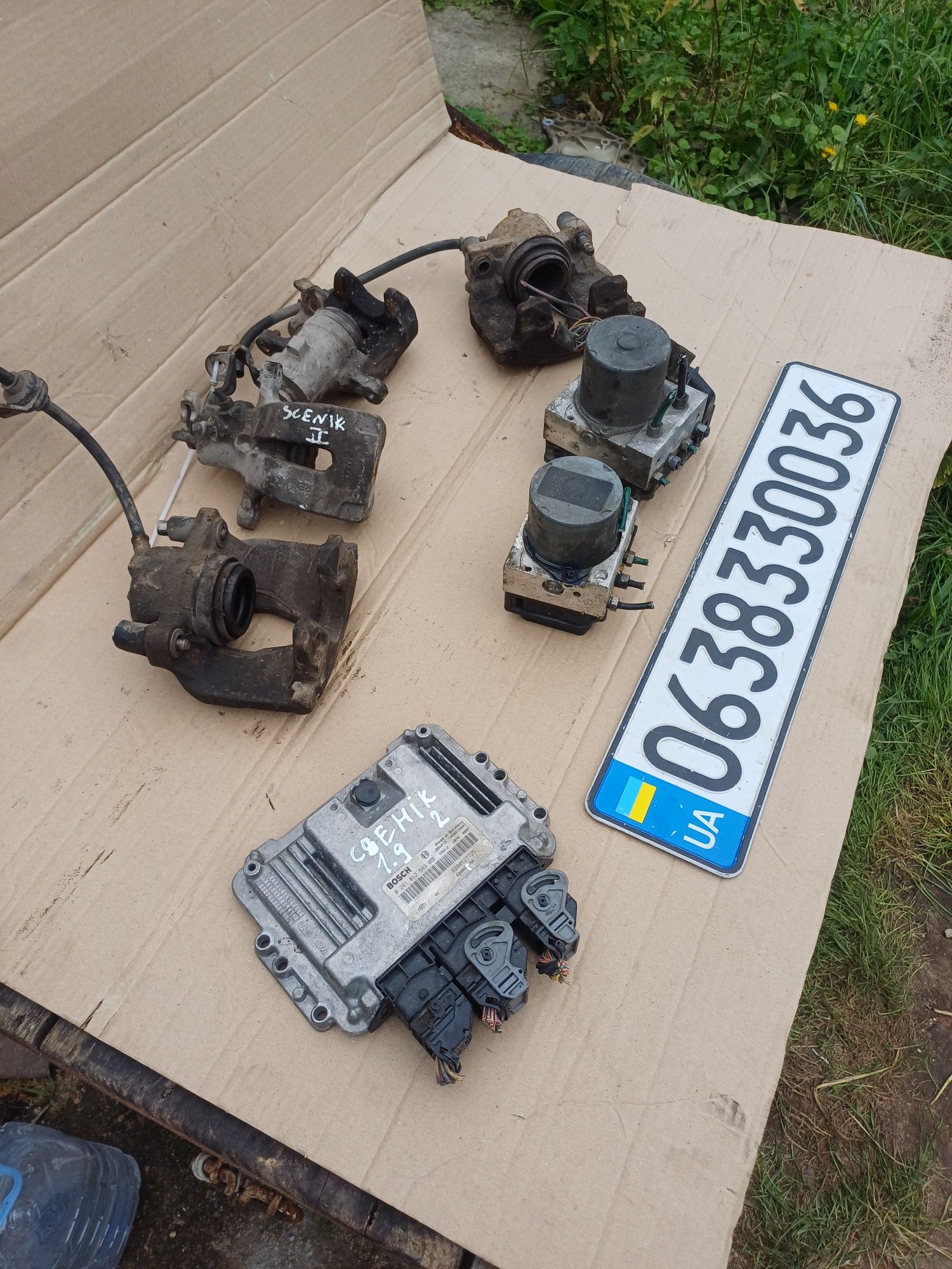Renault Scenic 2 Megan 2 Блок ABS АБС ЕБУ