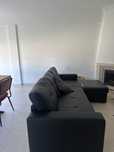 Sofá com chaise longue
