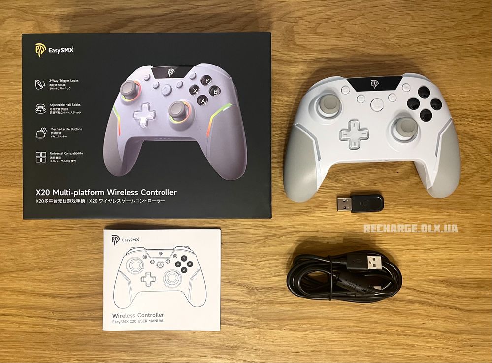 НОВИНКА EasySMX X20 Wireless Gamepad | Бездротовий геймпад