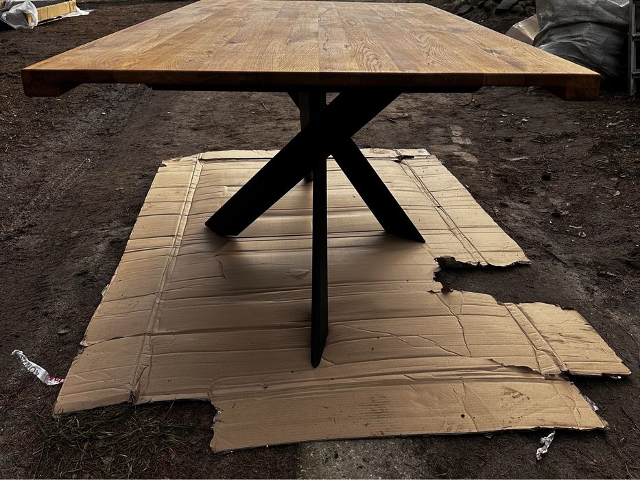 Stół dębowy , nowy ! Okazja dlugość 180/200