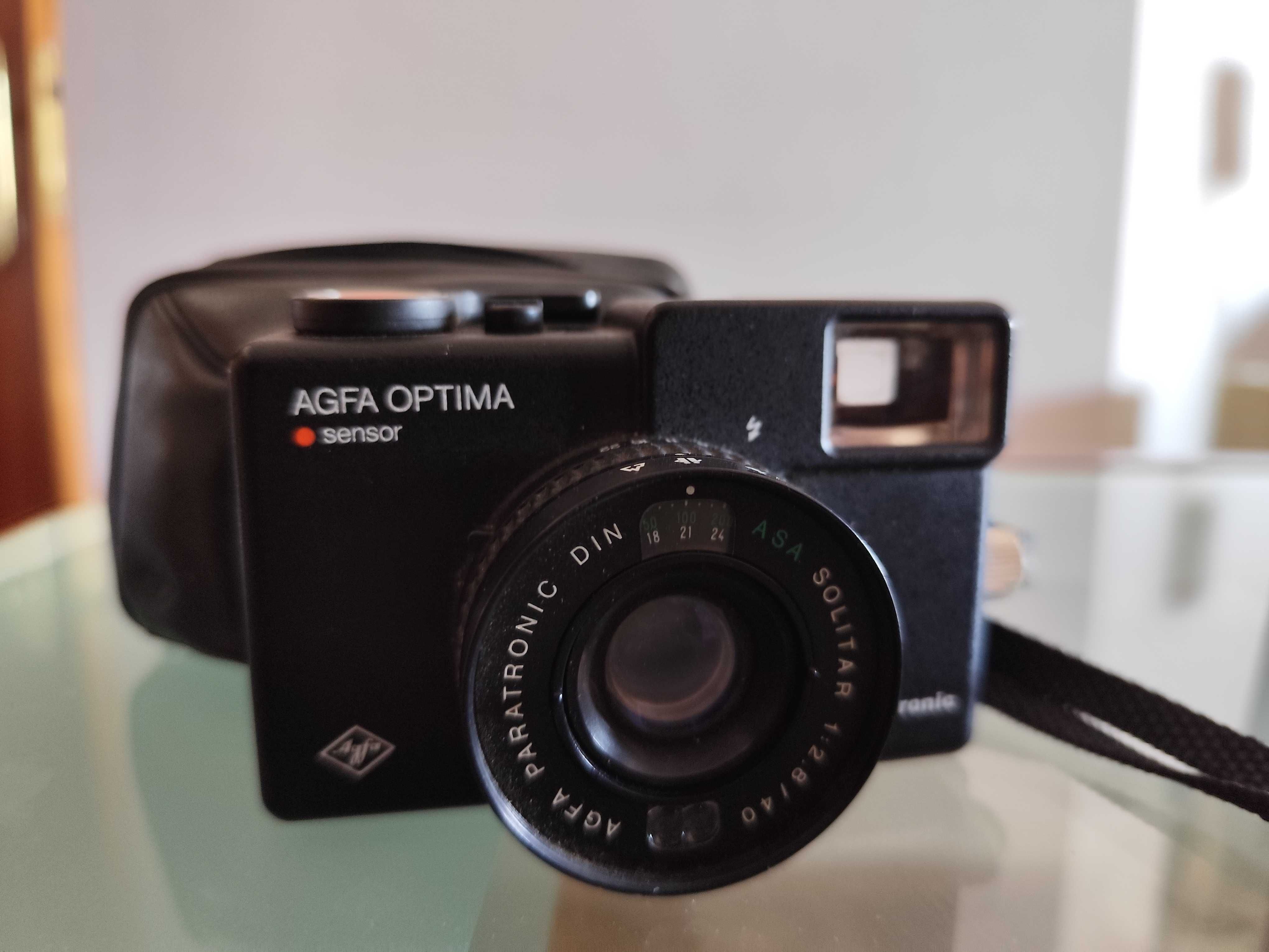 Máquina fotográfica para colecionador Agfa Optima sensor electrónic