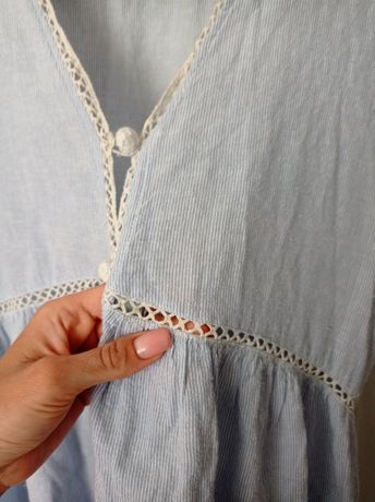 Sukienka Zara tunika ciążowa M-L