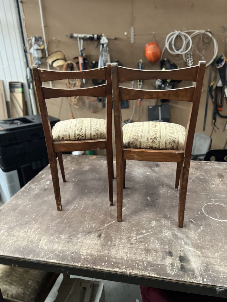 Drewniane Krzesla prl