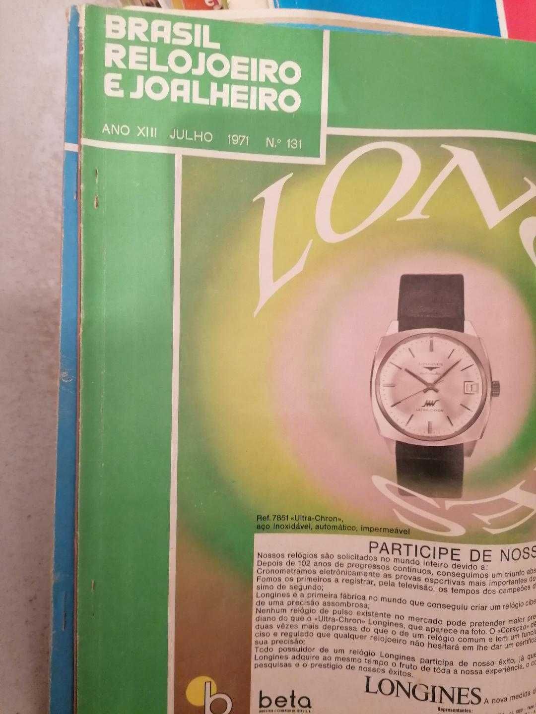 Revistas do Instituto Brasileiro de Relojoaria editadas em 1968
