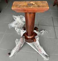 pé de mesa em madeira clássica