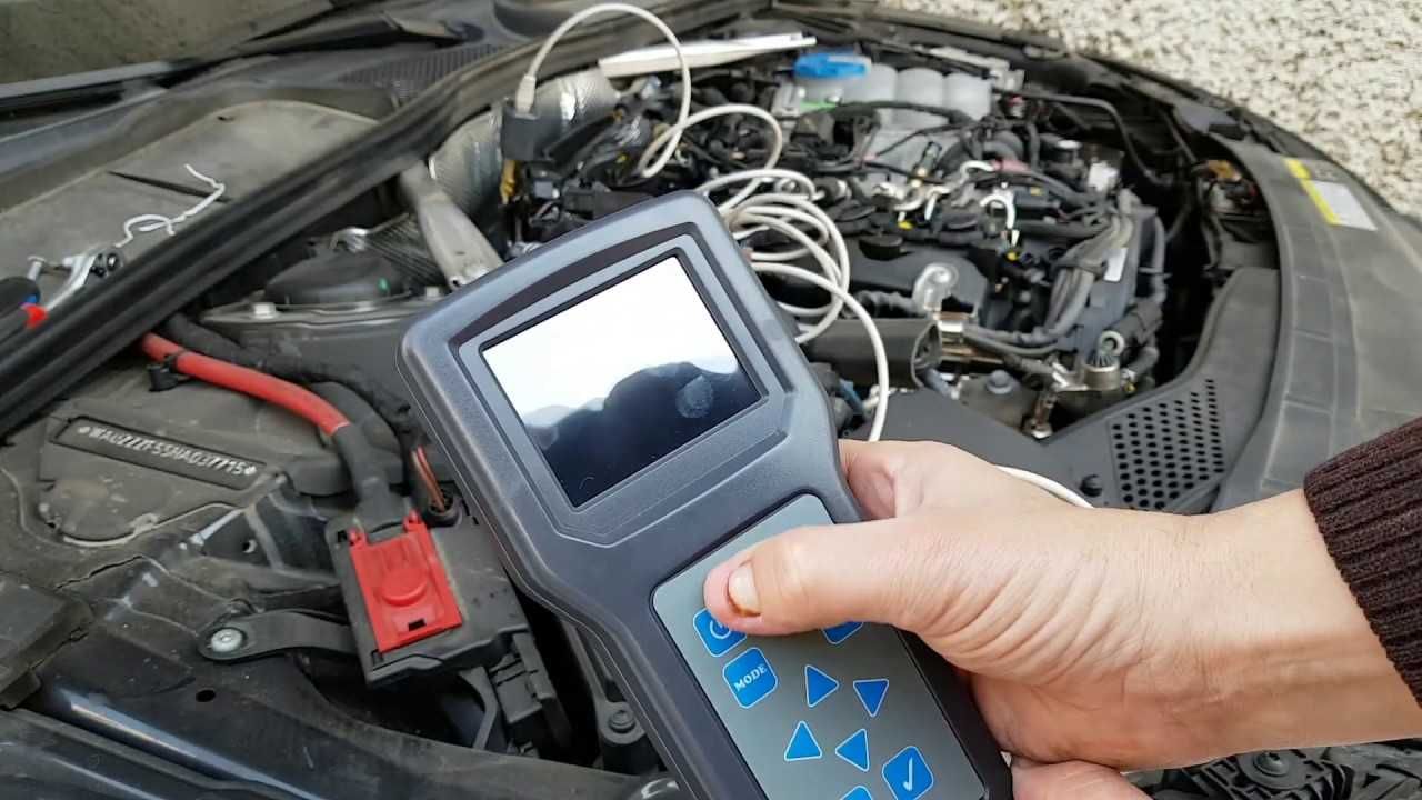Teste digital  pressão circuito de filtro de partículas