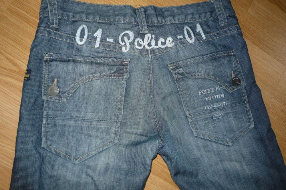 Spodnie jeans młodzieżowe roz M, L , W32L30 * Police