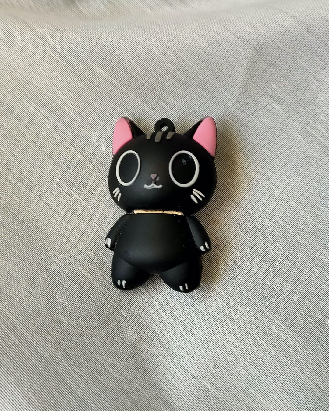 Pen USB 64GB em forma de gato preto Kawaii