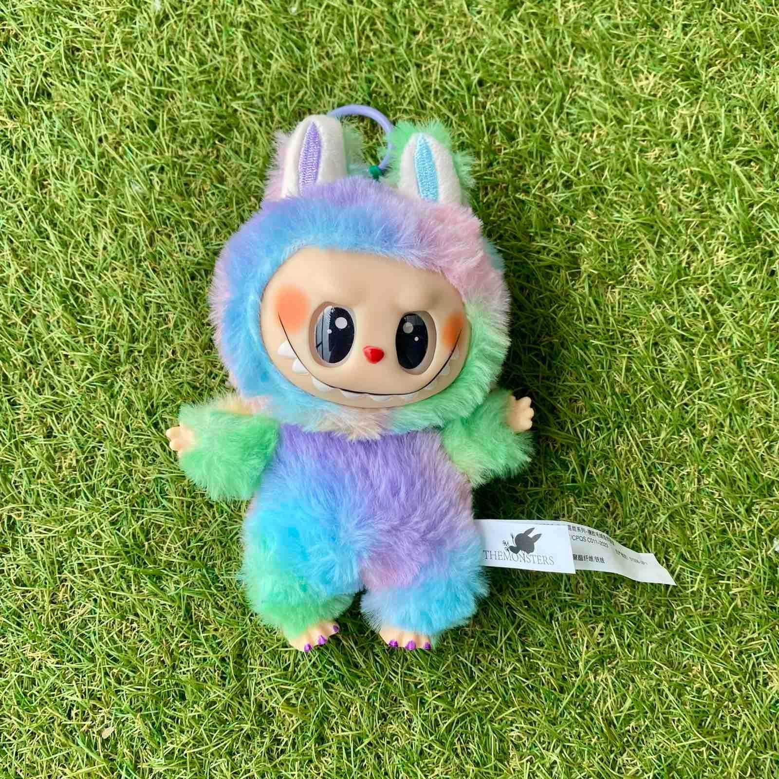 Мягкая Лабубу 4 сезон игрушка сюрприз Разноцветный Брелок Labubu 17 см