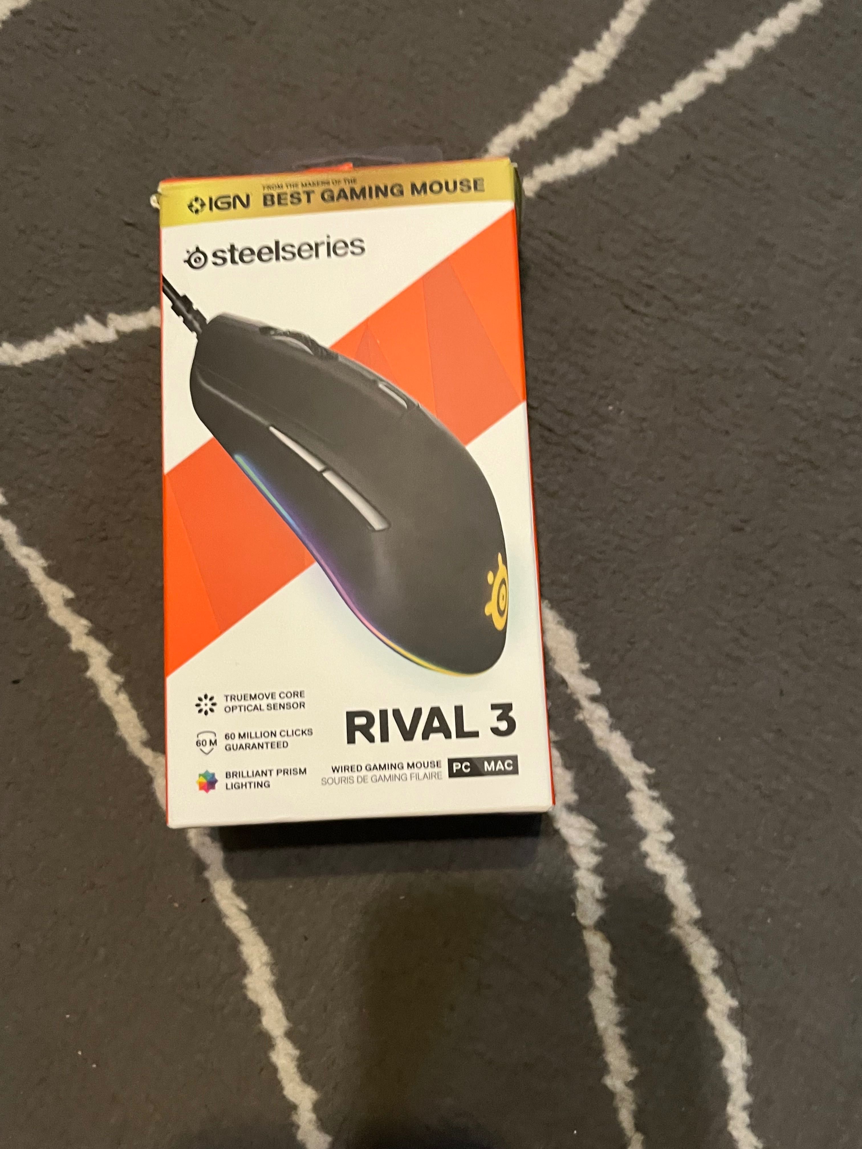 Myszka SteelSeries rival 3