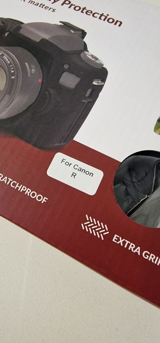 Capa Protetora EASYCOVER Canon R Preto