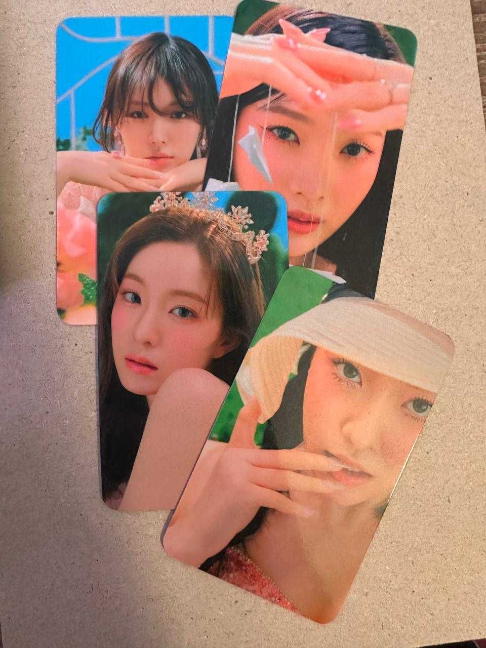K-pop Неофіційні карти Red Velvet (Irene, Wende, Joy, Yeri)