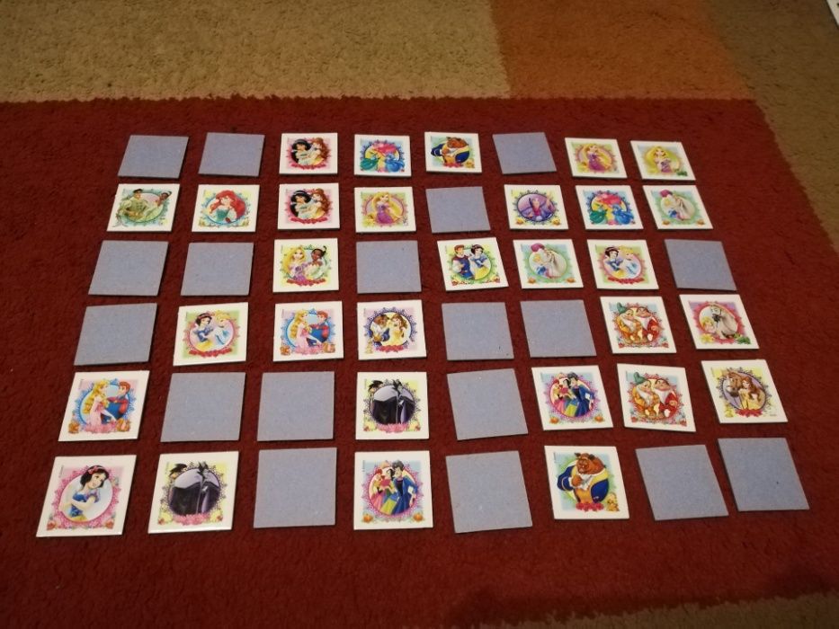 Puzzle e Jogo da Memória Disney Princess