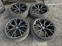 Alufelgi BMW 20 cali 5x120 ET 35 8,5J 9,5J F30 F10 Continental letnie