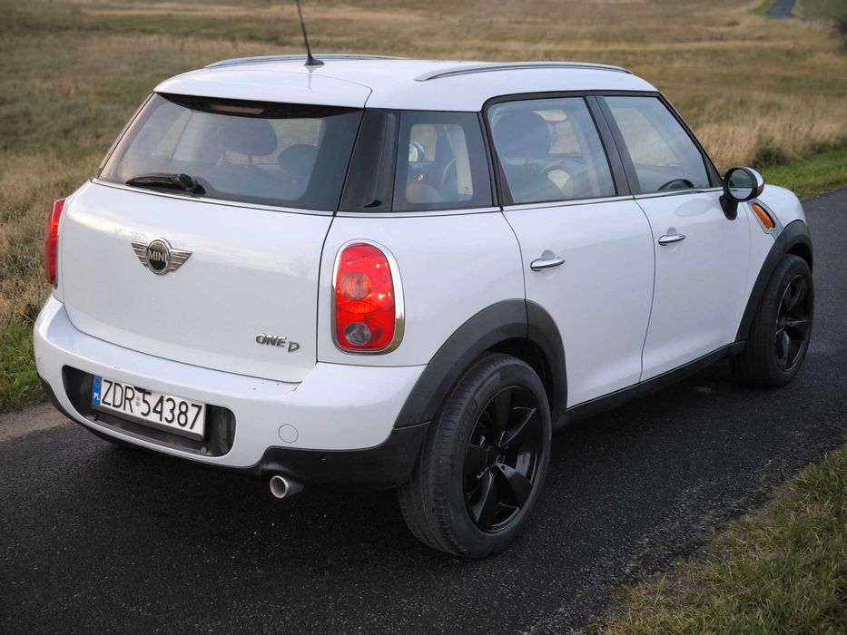 MINI COUNTRYMAN ONE D 1.6 diesel 90 KM, bardzo doinwestowany