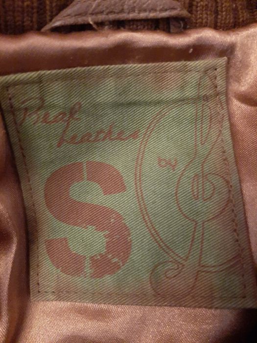 Casaco 100% Couro da Stradivarius