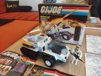 G. I. Joe GI Joe, pojazd Snow Cat 1987 r. 100% kompletny+Figurka