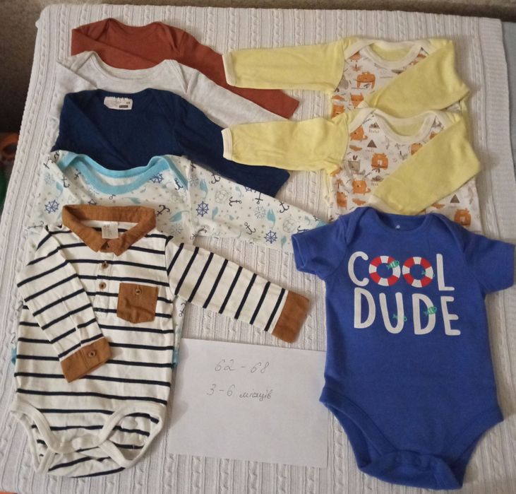 Лот речей на хлопчика 3-6 місяців