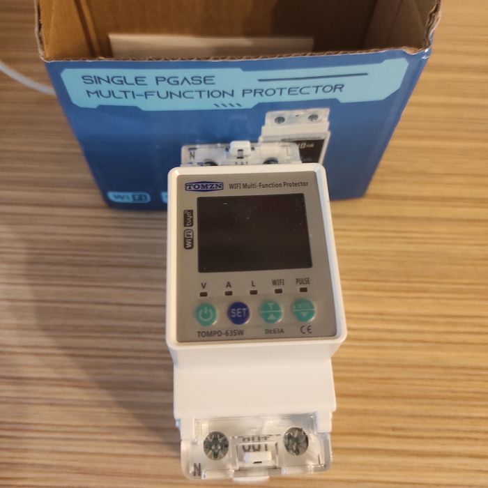 Реле защитное Wi-Fi TOMZN 63A