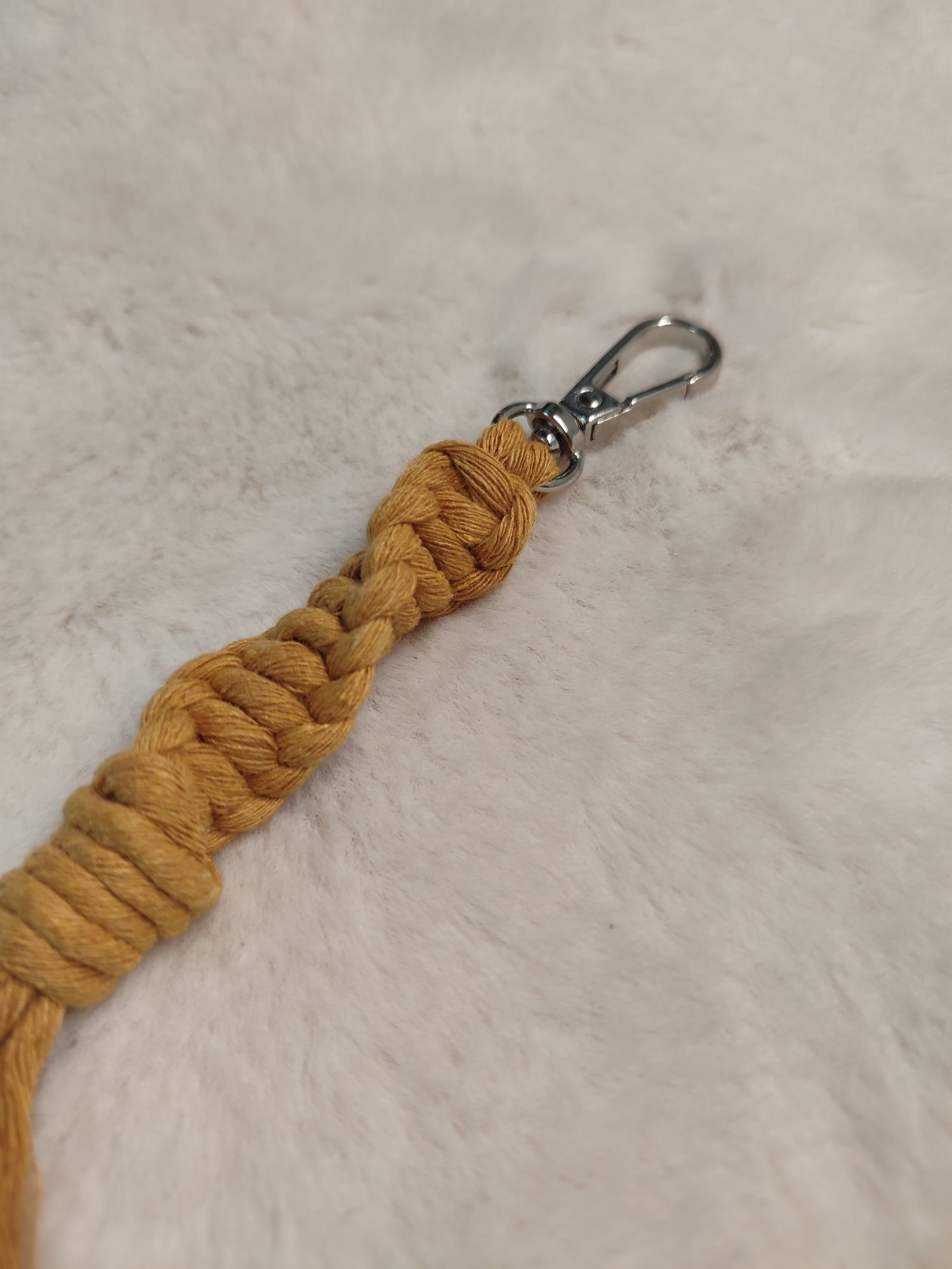 Porta chaves macramé