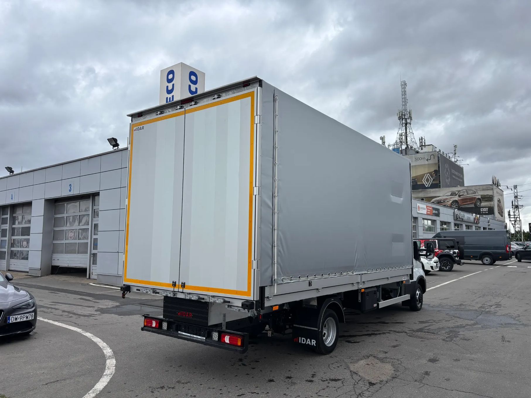 Iveco Daily 50C18HZ, Międzynarodówka, DMC 3,5t  Międzynarodówka 50C18HZ