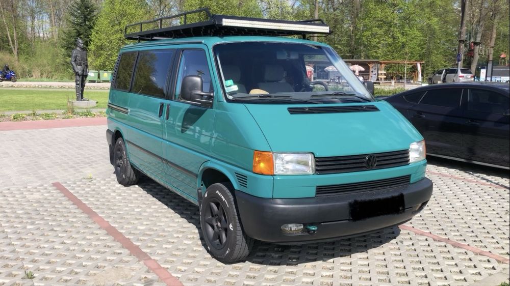 Vw t4 kamper edition ( czesci bus van ducato camper zamiana motor )