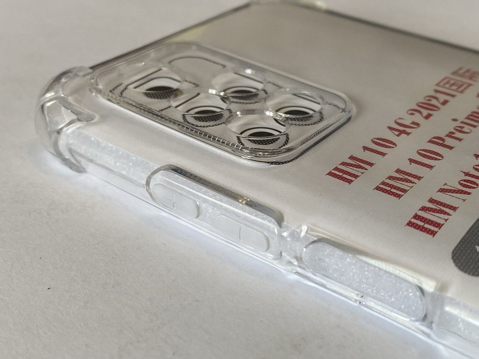 Чехол Xiaomi Redmi 10 / Note 11 4G Прозорий Протиударний
