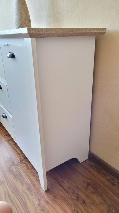 Komoda  biala 120x 80