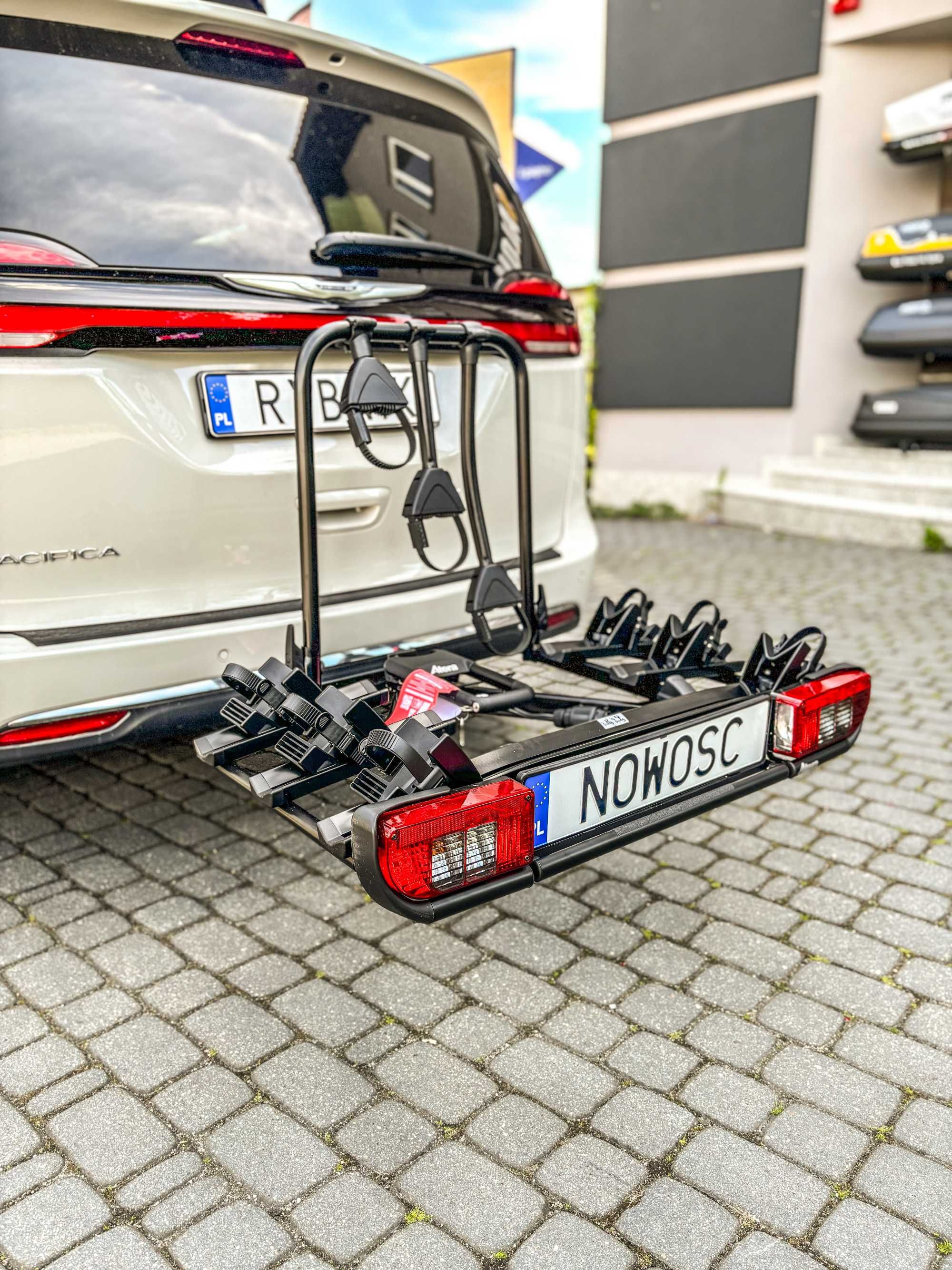 Atera Strada Sport 3 black 67 Kg bagażnik rowerowy na hak na 3 rowery
