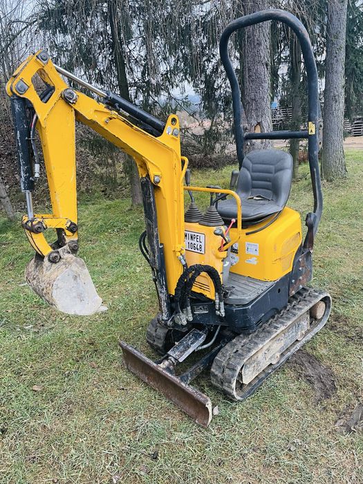 Yanmar SV 08 minikoparka , wacker takeuchi cat bobcat