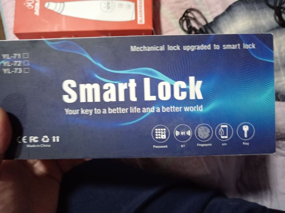 Умный смарт замок отпечаток пальца , код
