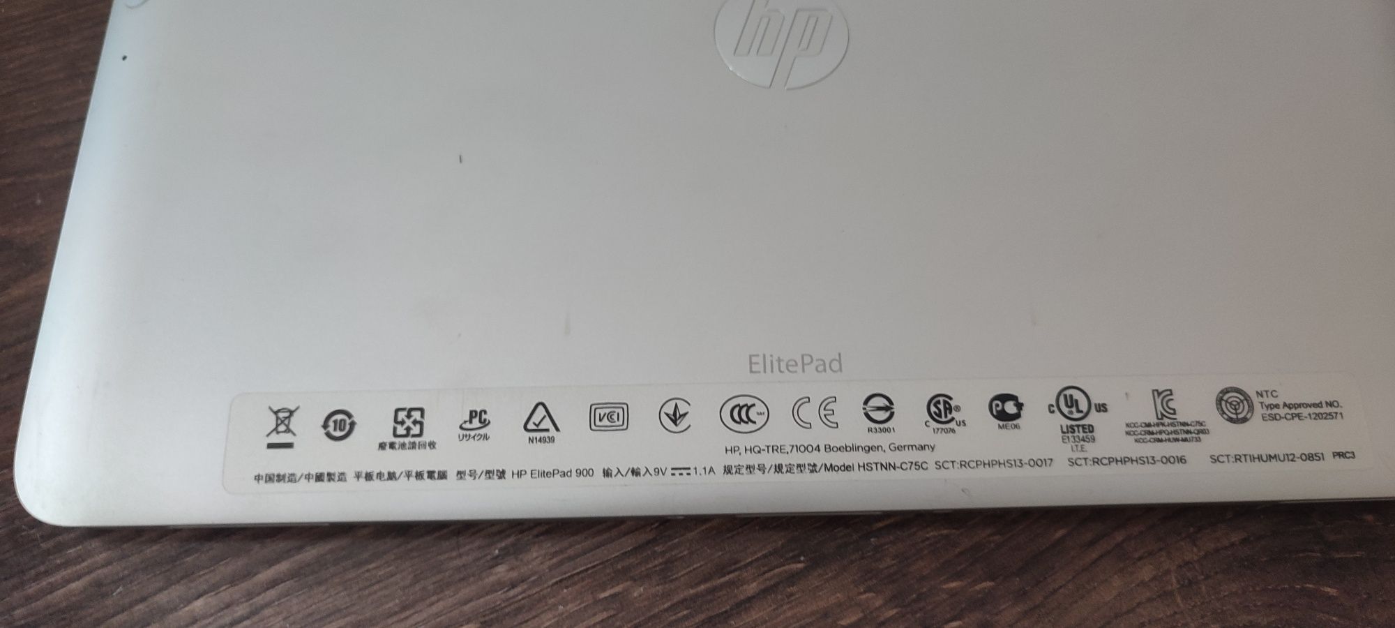 Microsoft Surface RT 64GB, HP ElitePad 900, uszkodzone.