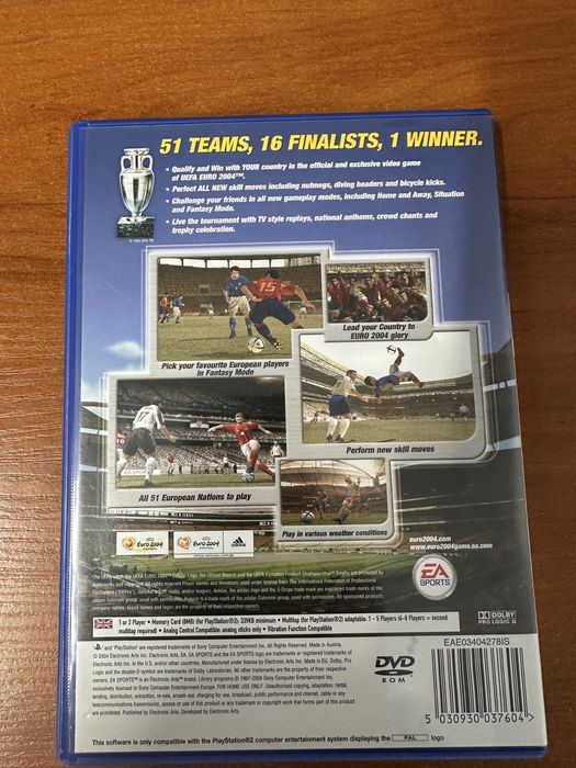 Uefa Euro 2004 Portugal Ps2