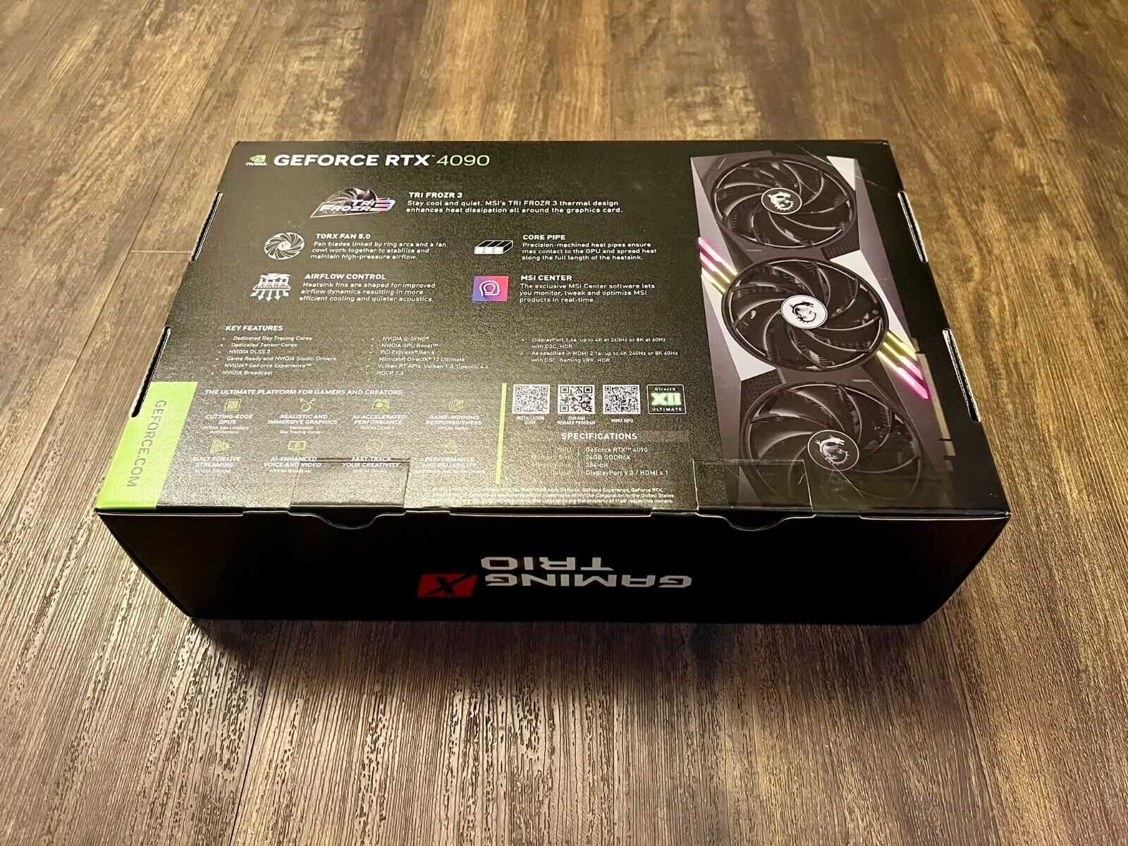 MSI GeForce RTX 4090 Gaming X Trio 24GB