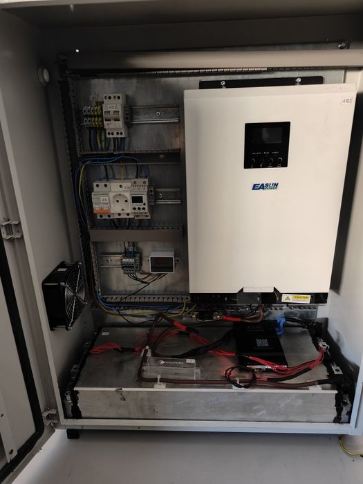 Бесприбойная станция ИБП (ДЖБ) 7 кВт батарея гибридный инвертор 6 кВт