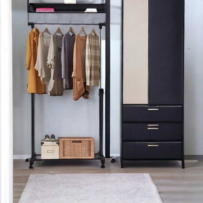 Вешалка на роликах,напольная,передвижная LANDGRAF,вешалка для одежды