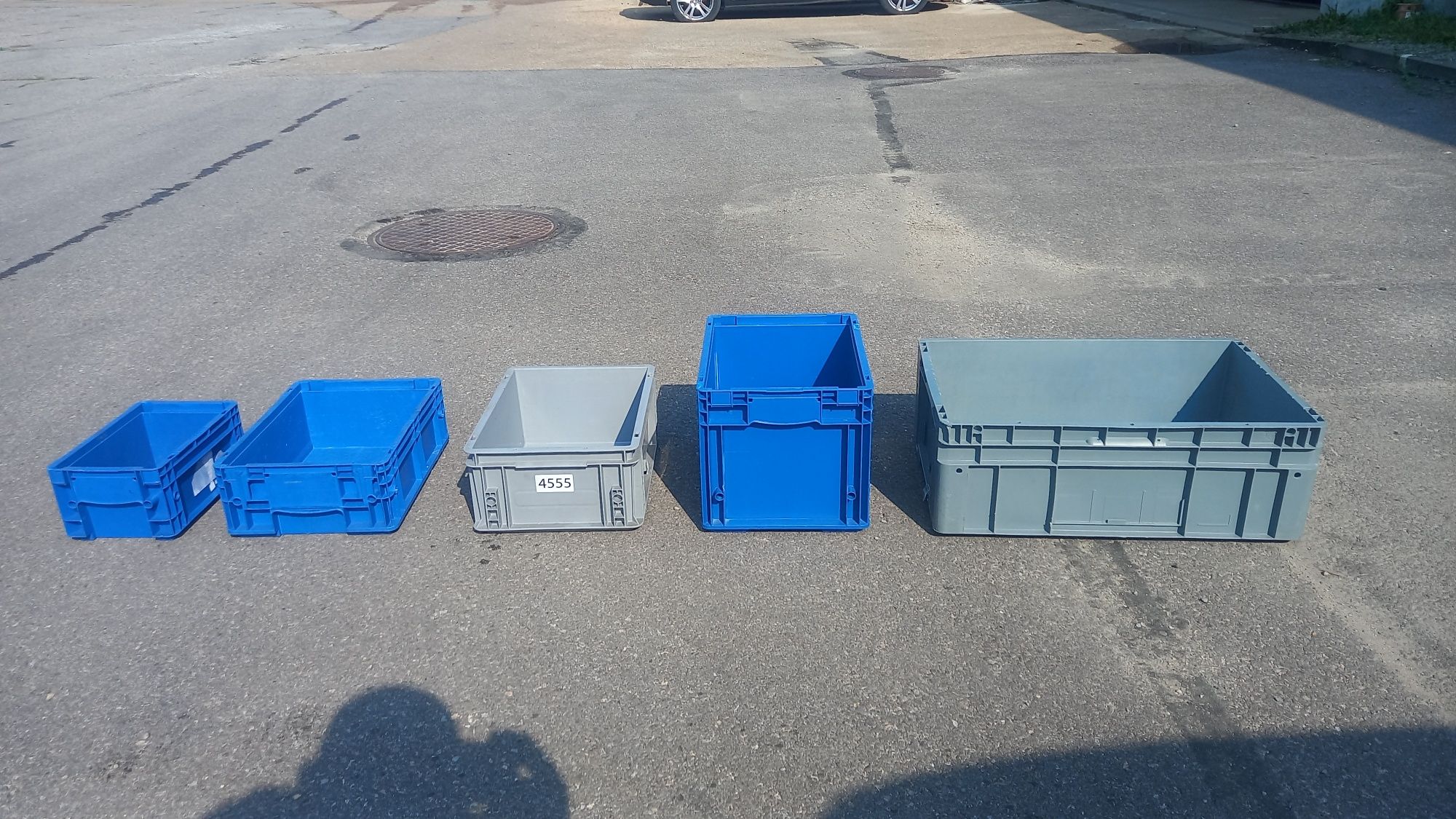 Pojemnik plastikowy skrzynka plastikowa 60x40x20