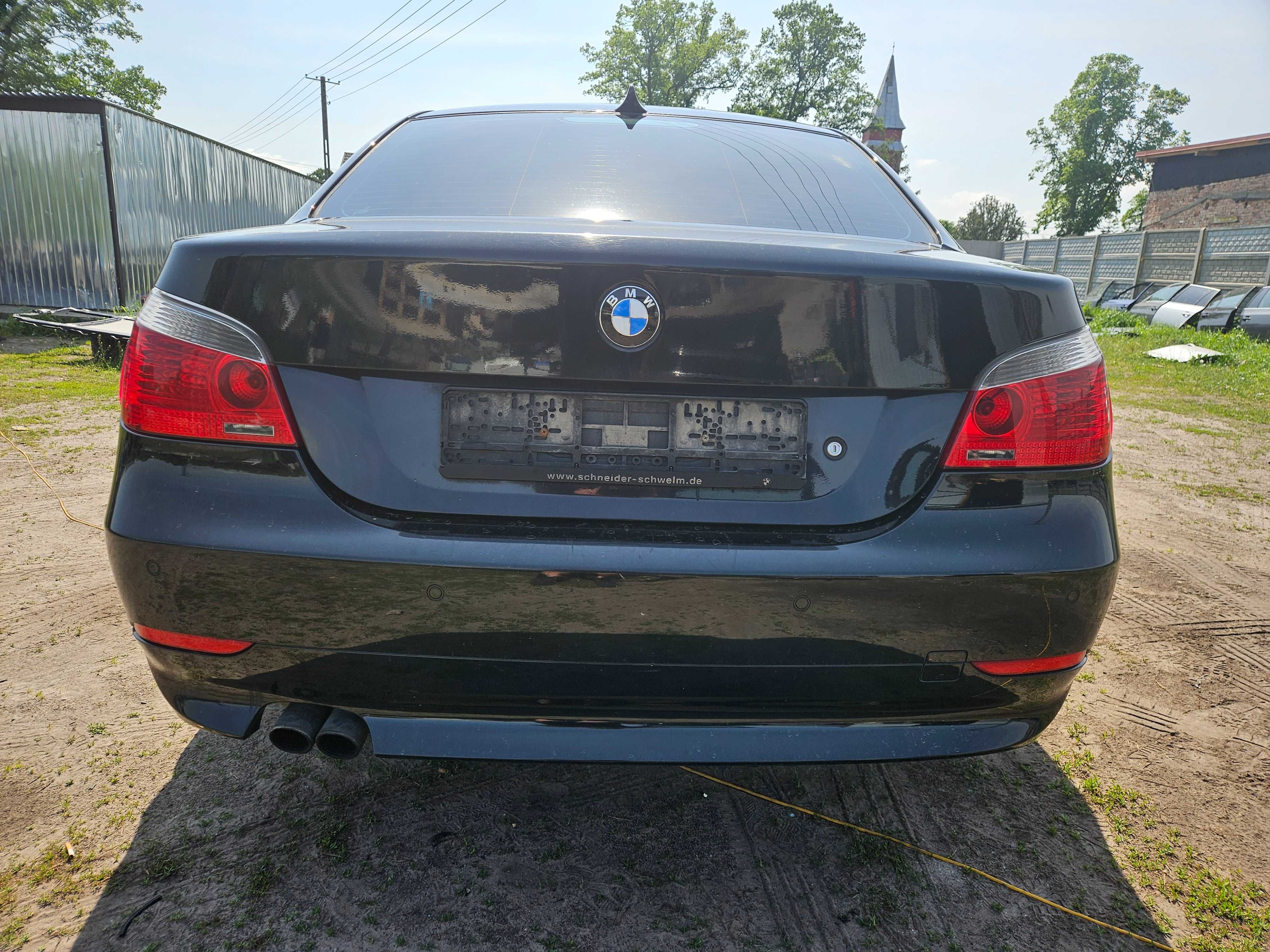 Tylny zderzak bmw e60 pdc kompletny w kolor! Black sapphire