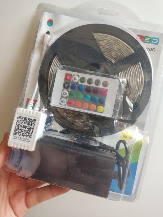 Rgb лента, ргб лента светодиодная подсветка, led лента 5м