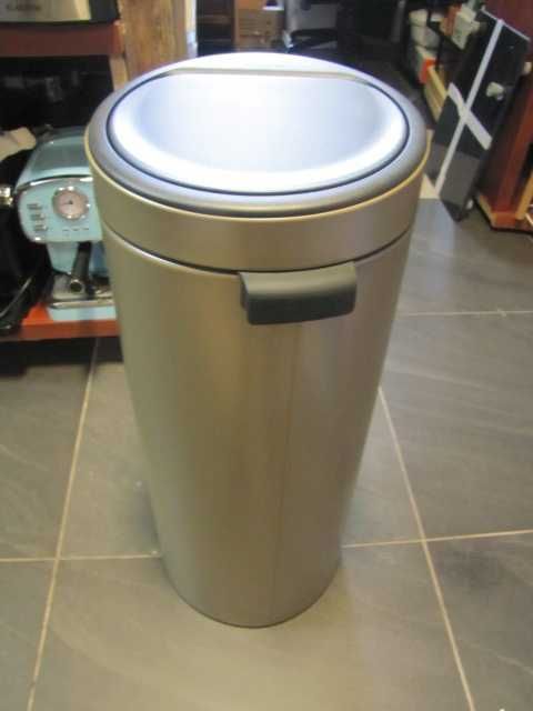 Kosz na śmieci 30L Soft-Touch dotykowy Brabantia metaliczne złoto