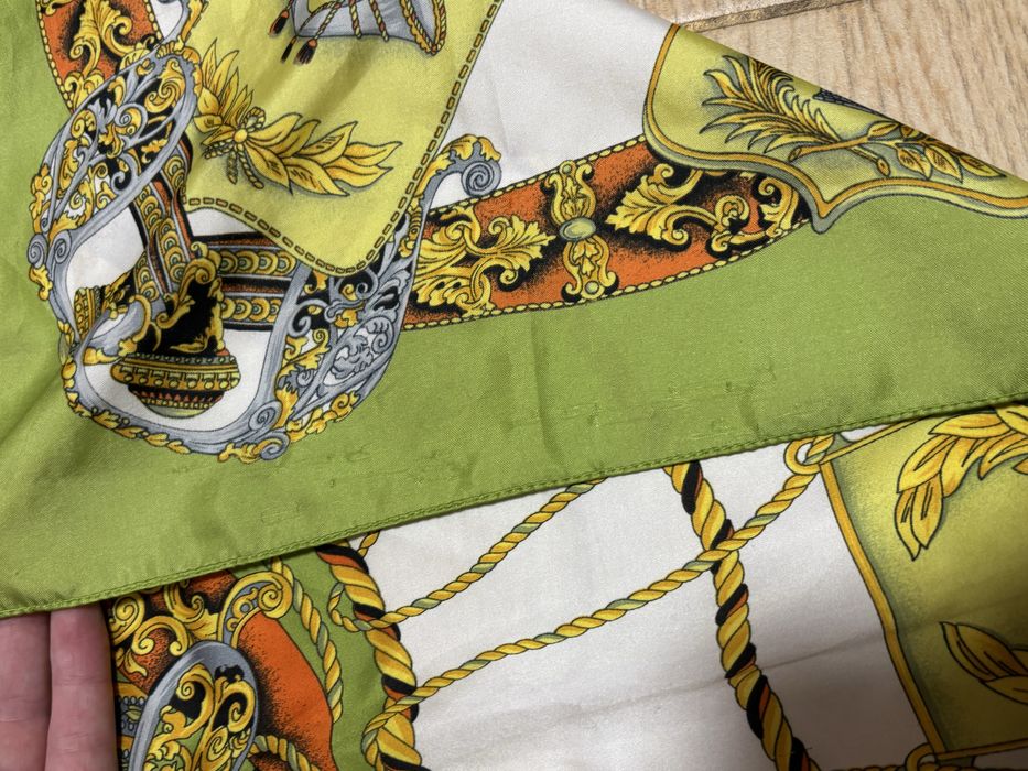 Вінтаж Хустка Платок Hermes style made in italy Versace Chanel Gucci