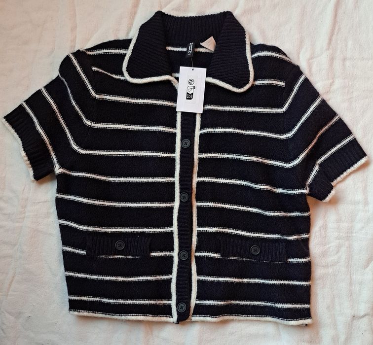 Casaquinho listado H&M