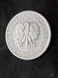 Moneta PRL 50 gr 1968